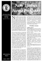 Cover of the Community Woodland information sheet on non-timber forest products